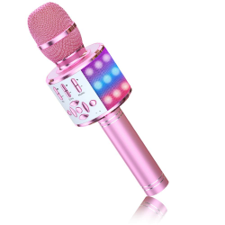 🎤 BONAOK Magic Sing Karaoke Mikrofon - Drahtloses Bluetooth Mikrofon für Zuhause Party 🎶 Angebot bei HelloDeals