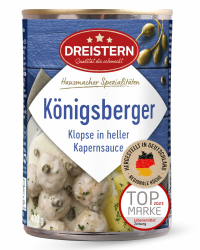 Angebot: DREISTERN 4 Königsberger Klopse, 400g 🍽️🇩🇪 Angebot bei HelloDeals