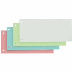 🌈 Oxford Trennstreifen: 100 Stück, 4 Farben, 190 g/m² Angebot bei HelloDeals