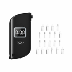 🚗 Alkoholtester Promillemessgerät - Alkoholtester Mit Digitaler Blauer LCD-Anzeige Angebot bei HelloDeals