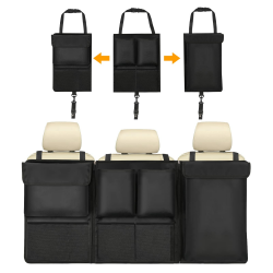 Kofferraum Organizer Auto Schwarz 101CM*46CM 🚗👜 Angebot bei HelloDeals