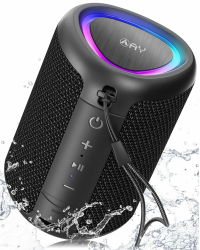 AY Tragbarer Bluetooth Lautsprecher mit Licht 🎶🔊 Angebot bei HelloDeals