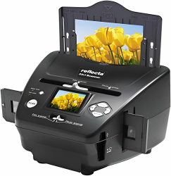 📷🔎 Reflecta 64220 Film/slide Scanner 1800 x 1800DPI Schwarz - Scanner Angebot! Angebot bei HelloDeals