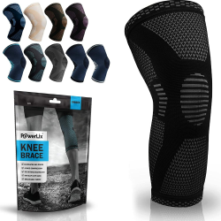 POWERLIX Athletics Kniebandage | Kompressionsbandage für Sport und Gelenkschmerzen 💪🩹 Angebot bei HelloDeals