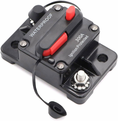 Mottdam Schutzschalter 50-300A,Leitungsschutzschalter 50 AMP Reset Sicherung 12-48V DC Sicherung Auto Boot Leistungsschalter(300A) 🛡️⚡ Angebot bei HelloDeals