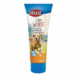 🐶🥓 TRIXIE Hundeleckerli PREMIO Hunde-Leberwurst 110g - Premium Leckerlis für Hunde 🥓🐶 Angebot bei HelloDeals