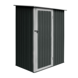 🌿🔒 HATTORO P80 Geräteschrank | Metall-Schrank für den Garten 🌧️❄️ Angebot bei HelloDeals