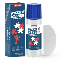 🧩 Puzzle Kleber Transparent mit Applikator | Schnell Trocknend, 120ml 🎨 Angebot bei HelloDeals