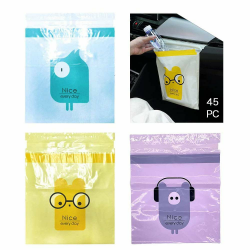 🚗 45 STÜCKE Auto Müllsack - Große Kapazität & Auslaufsicher 🗑️ Angebot bei HelloDeals