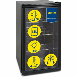 METRO Professional Mini-Kühlschrank GPC1088, 88 L 🌬️❄️🏠🔧💡🚛 Angebot bei HelloDeals