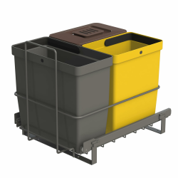 🌟 Angebot: Ausziehbarer Mülltrennsystem für die Küche 🌈 Angebot bei HelloDeals