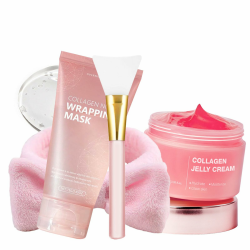 😍🌙 Collagen Night Wrapping Mask, Skincare Set 🌟 Angebot bei HelloDeals