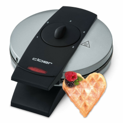🧇🥞 Cloer 1629 Waffeleisen für klassische Herzwaffeln 🥞🧇 Angebot bei HelloDeals
