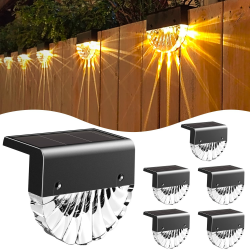 Solarlampen für Außen Garten | Wasserdichte Solar Lampe 🌞🌿 | LED Gartenlampen für Terrasse, Garten | 2 Modi LED Warmweiß/Farbwechselnde Beleuchtung Angebot bei HelloDeals