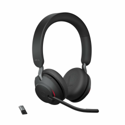 Jabra Evolve2 65 Wireless PC Headset - Noise Cancelling UC Certified Stereo Headphones 🎧 Angebot bei HelloDeals