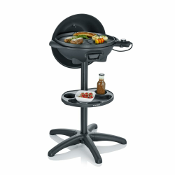 🔥 SEVERIN Elektrogrill mit Haube, 2.000W, Grillplatte Ø 41 cm - Angebot Angebot bei HelloDeals