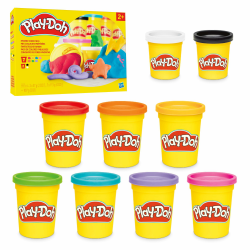 🌈 Play-Doh Fantastische Farben mit 9 Dosen 🎨 Angebot bei HelloDeals