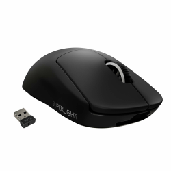 🎮 Logitech G PRO X SUPERLIGHT kabellose Gaming-Maus mit HERO 25K Sensor - Schwarz Angebot bei HelloDeals
