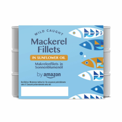 Angebot: Amazon Makrelenfilets In Sonnenblumenöl, 3x125g 🐟🌻 Angebot bei HelloDeals