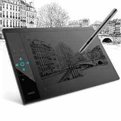 VEIKK A30 Grafiktablett 10x6 Zoll mit Touchpad und Batterielosem Stift 🎨 Angebot bei HelloDeals