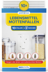 Lebensmittelmotten-Falle [10 Stück Vorteilspack] 🦋🪲 Angebot bei HelloDeals
