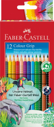🌈 Faber-Castell 112412 Colour Grip Buntstifte für Kinder, 12er-Set 🎨 Angebot bei HelloDeals