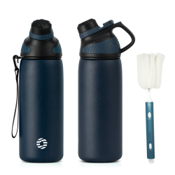 Fjbottle Edelstahl Trinkflasche Sport mit Magnetischem Deckel 1L - 400ml Angebot bei HelloDeals