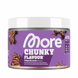 MEHR Chunky Geschmack, Fudge Brownie, 150 g, vegan 🌱🍫🇩🇪 Angebot bei HelloDeals