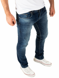 WOTEGA Herren Jeans Slim-Fit Justin 31W / 30L Dunkelblau 🌟 Angebot bei HelloDeals