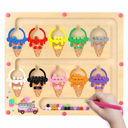 Montessori Holzspielzeug für Kinder ab 3 Jahren 🧩🌈 Angebot bei HelloDeals