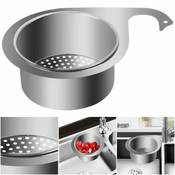 🌟 Siebkorb Abflusskorb Spülbecken - Edelstahl Schwanenform Spüle Sieb Angebot bei HelloDeals