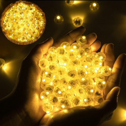 🎈 50 Stück LED Ballons Lichter, Mini LED Licht Leuchtkugeln 🎉 Angebot bei HelloDeals