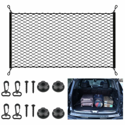 🌟 Gepäcknetz, 110 x 60 cm Kofferraumnetz: Hohe Qualität & Flexibilität 🚗 Angebot bei HelloDeals