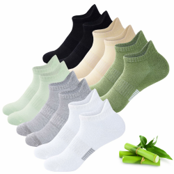 🧦 Bambus Sneaker Socken Damen 39-42 35-38, 6 Paar Atmungsaktive Sportsocken 🎁 Angebot bei HelloDeals