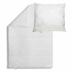Angebot: Bettwaren Set, Ganzjahresdecke 135 x 200 cm + Kopfkissen 80 x 80 cm 😍🛌 Angebot bei HelloDeals