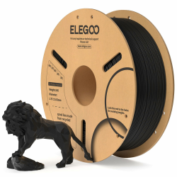 🌟 Angebot: ELEGOO PLA Filament 1.75mm Schwarz 1KG für 3D-Drucker 🌟 Angebot bei HelloDeals