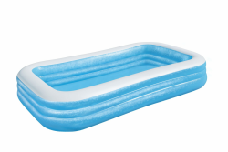 🏊 Bestway Familienpool Deluxe Blau 305 x 183 x 56 cm - Sonderangebot! Angebot bei HelloDeals