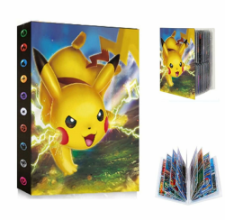 🌟 Sammelalbum für Pokemon | Sammelkarten Album 4 Taschen 30 Seiten 240 Karten Angebot bei HelloDeals