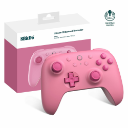🎮 8bitdo Ultimate 2C Bluetooth-Controller für Switch (Rosa) 🎮 Angebot bei HelloDeals