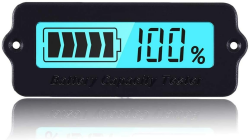 🔋🔍 Batterie Kapazität Anzeige 12V - 60V Spannungsanzeige 🔋🔍 Angebot bei HelloDeals