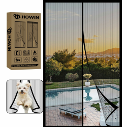 Fliegenvorhang Balkontür Magnet - Fliegengitter Terrassentür Ohne Bohren 70x220cm 🦟🚪 Angebot bei HelloDeals