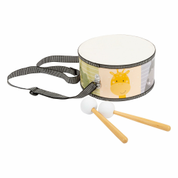 🥁 Entdecke die bunte Wildnis mit dieser Kindertrommel! 🦒🐘🐒🐊 Angebot bei HelloDeals