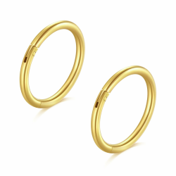 Longita 2 Stück Nasenpiercing Ring, 316L Chirurgenstahl Nasenring, Septum Clicker Ring Angebot bei HelloDeals