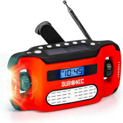 Duronic Apex Radio AM/FM | Mit Radiowecker und Taschenlampe ⚡️📻 Angebot bei HelloDeals