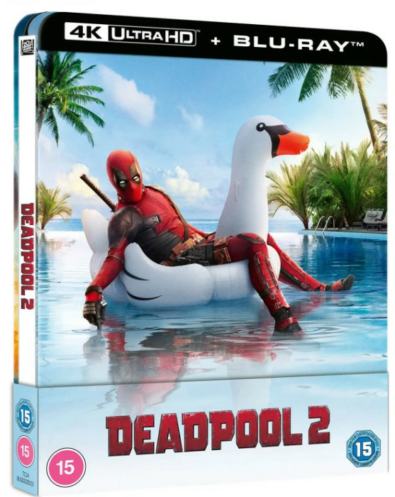 Marvel's Deadpool 2 - Zavvi Exclusive 4K Ultra HD Lenticular Steelbook (inkl. Blu-ray)