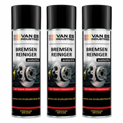 🔥 VE-INDUSTRIES Bremsenreiniger 500ml 360° Power-Strahltechnik Teilereiniger Entfetter Sprühdose Acetonfrei Spraydose (3) 🔥 Angebot bei HelloDeals