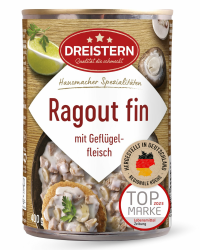 🍲 DREISTERN Ragout Fin 400g | Geflügelfleisch & Champignons | Hausmacher Qualität 🍄 Angebot bei HelloDeals