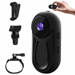 Ultrapraktische Mini-Kamera 360° - 1080p HD Actioncam 📸🌟 Angebot bei HelloDeals