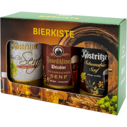 🍻 Altenburger Original Bierkiste - Biersenf Geschenk-Set 🎁 Angebot bei HelloDeals