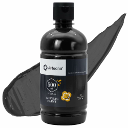 Artecho Acrylfarbe Schwarz 500 ml 🎨🖌️ Angebot bei HelloDeals